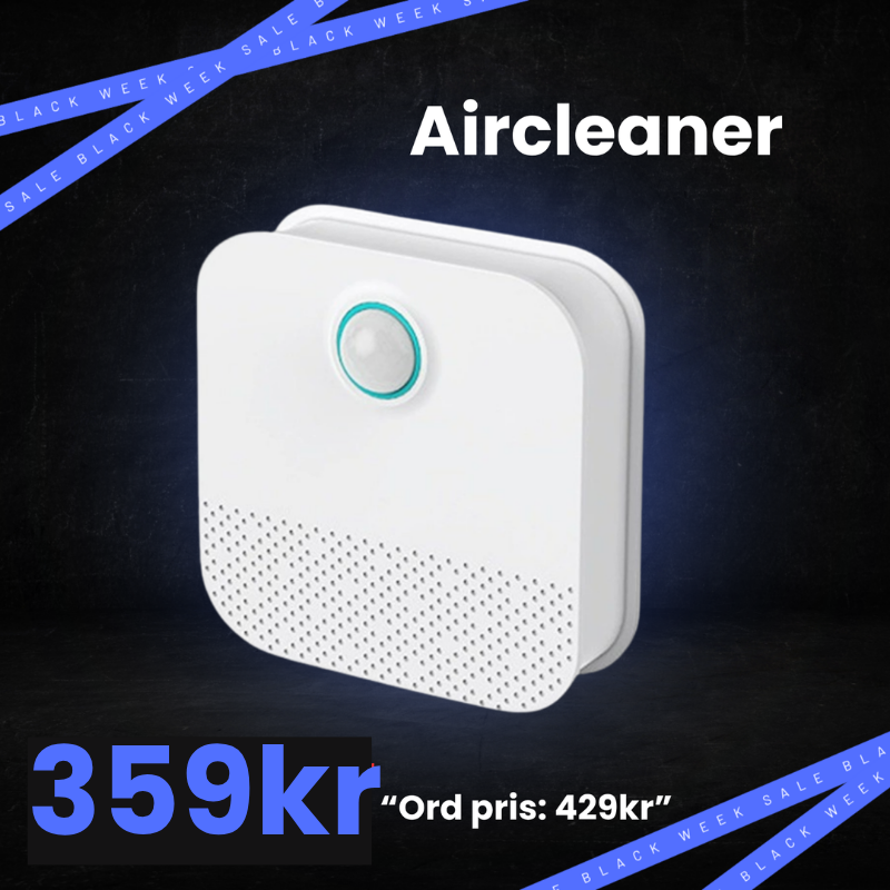 Airclean luftrenare för kattlådan - BLACK WEEKS PRIS