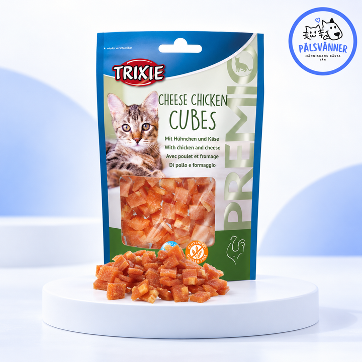 Cheese Chicken Cubes - kattgodis 50 g