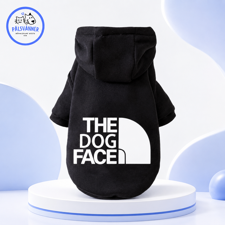 Hundhoodie The Dog Face™ , premium hundtröja