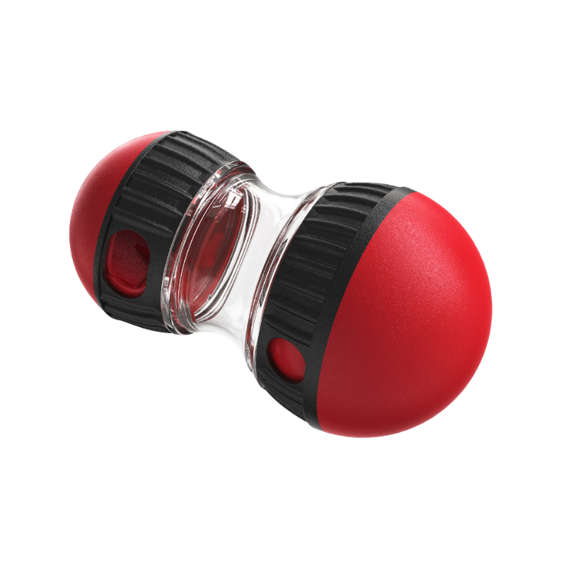 Röd svart belönings leksak för hundar