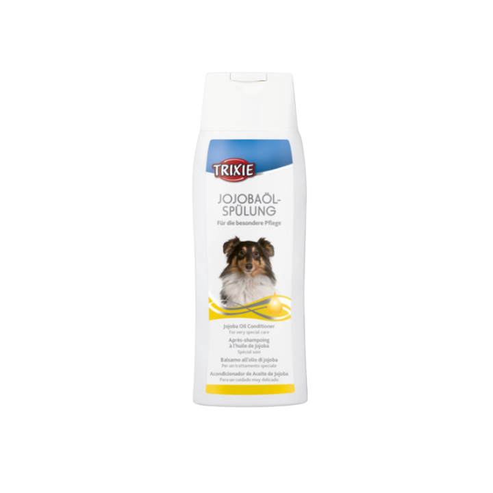 Balsam flaska med hund på
