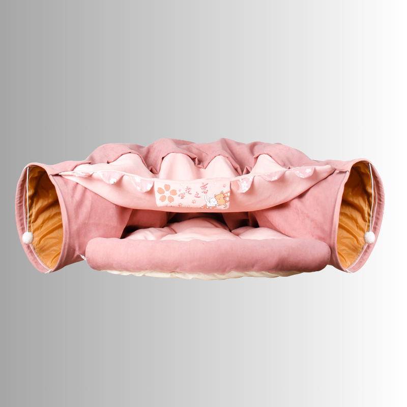 Rosa katt tunnel
