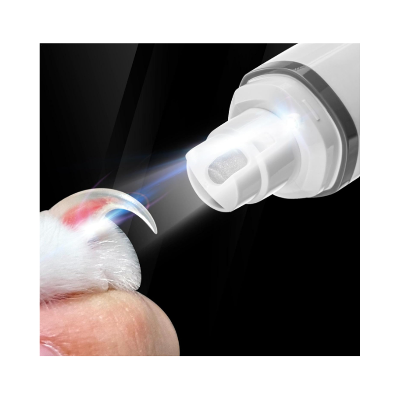 Kloslip med belysning och en klo från ett husdjur 