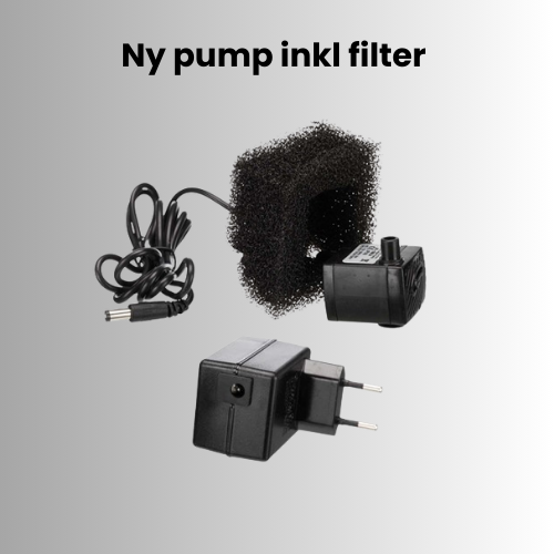 Ny pump Inkl. filter