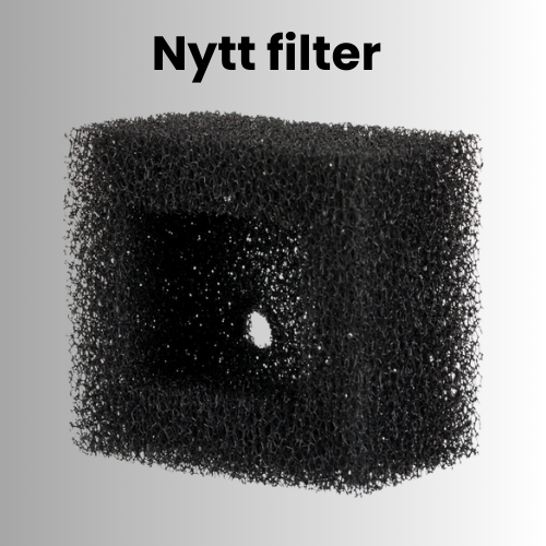 Filter till vattenfontän