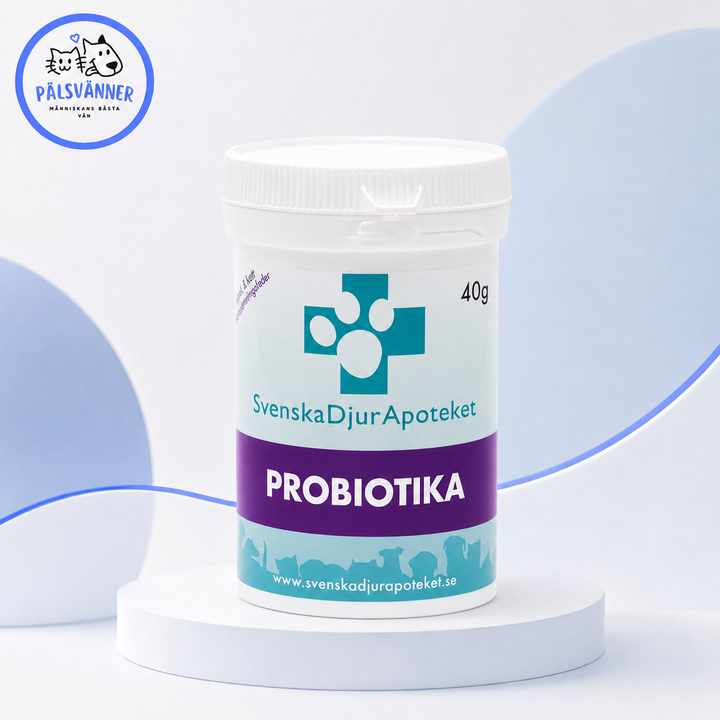 Probiotika 40 g för hund och katt