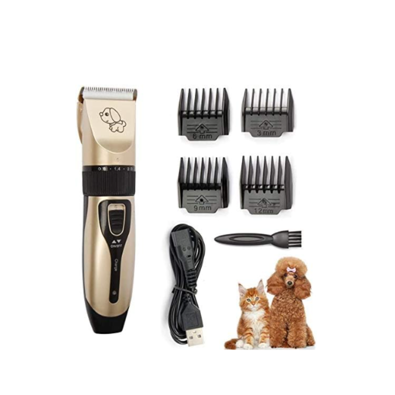 Guldigt trimmer set för husdjur både katt och hund