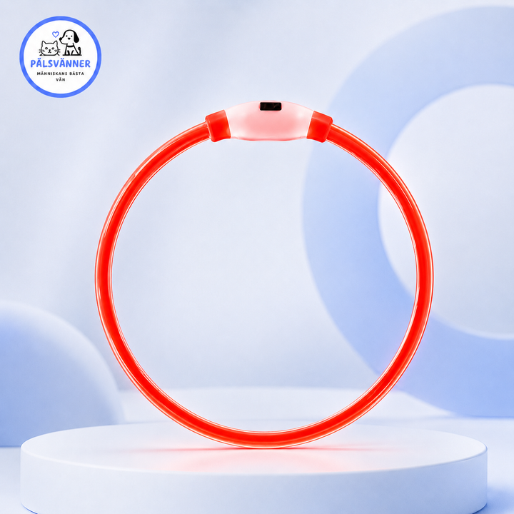 LED-ring uppladdningsbar.
