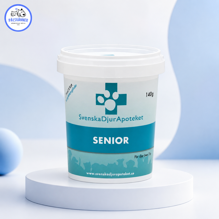 Senior Pulver 140 g – tillskott för hund & katt