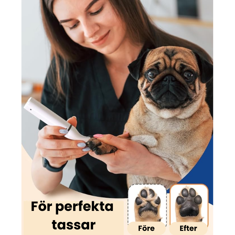 Tyst Pälstrimmer för Hund & Katt – Skonsam & Laddningsbar